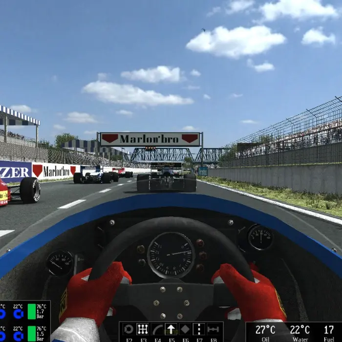 Grand Pro Circuit: Neues Video zeigt MacLoud Henna V6 Turbo und fahrende AI
